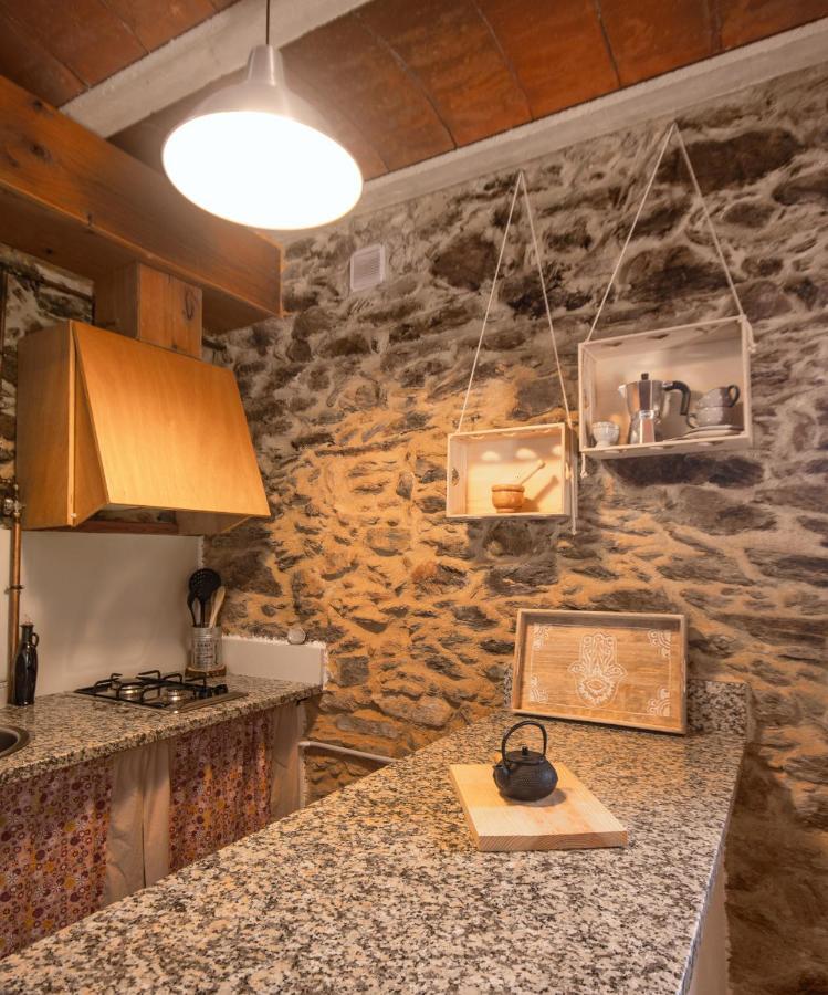 Apartamento Duplex Rural Con Chimenea Y Vistas Panoramicas Desde La Cama Sant Marti Sacalm Luaran gambar